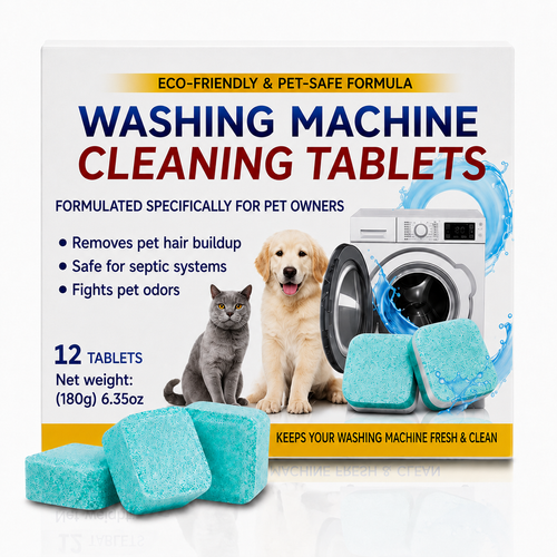 🔥LAST DAY 50% OFF |  Washing Machine Cleaning Tablets 12 Pack