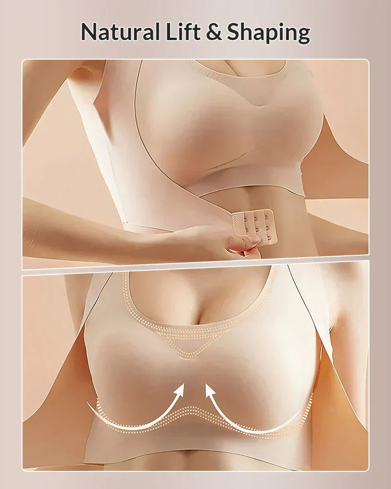 🔥LAST DAY PROMOTION - 50% OFF Front Closure Cross-Back Wireless Posture Bra