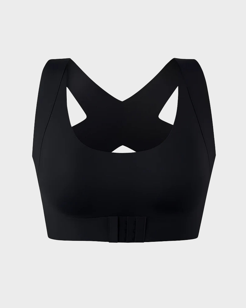 🔥LAST DAY PROMOTION - 50% OFF Front Closure Cross-Back Wireless Posture Bra